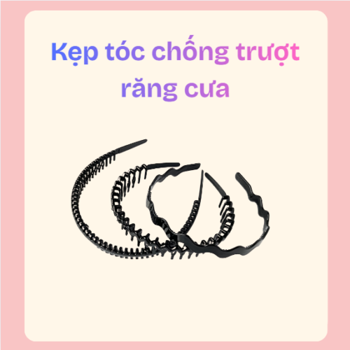 kẹp tóc chống trượt