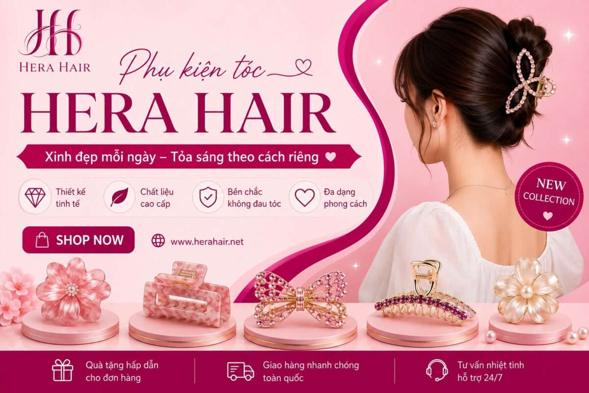 phụ kiện tóc hera hair