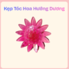 kẹp tóc hoa hướng dương