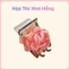 kẹp tóc hoa hồng
