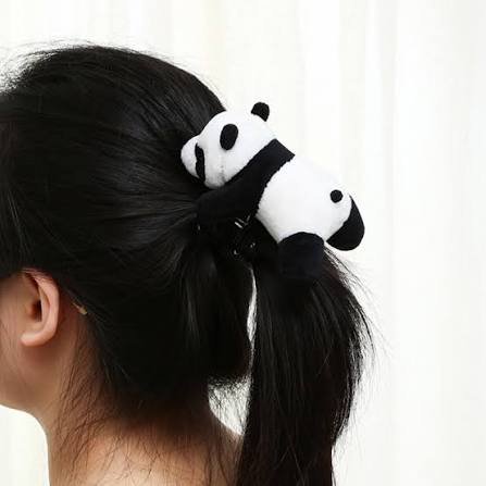 kẹp tóc gấu trúc