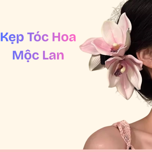 kẹp tóc hoa