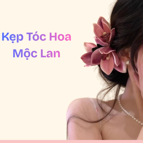 kẹp tóc hoa