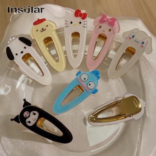 kẹp tóc nhựa sanrio