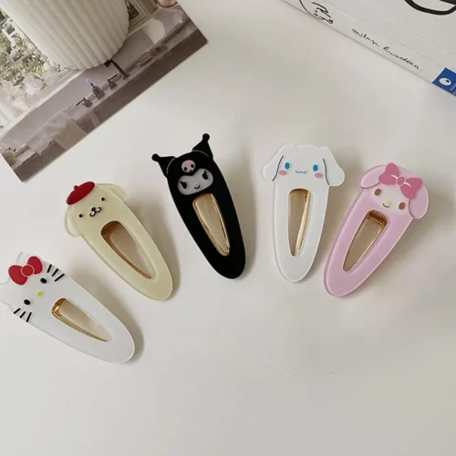 kẹp tóc nhựa sanrio