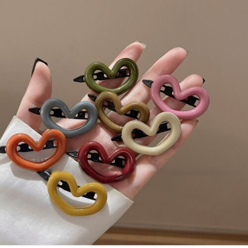 kẹp tóc trái tim