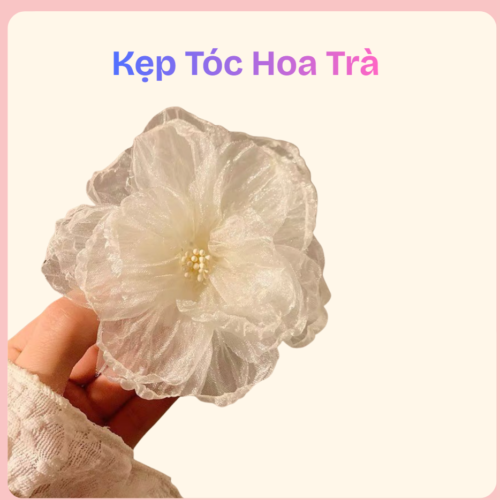 kẹp tóc hoa
