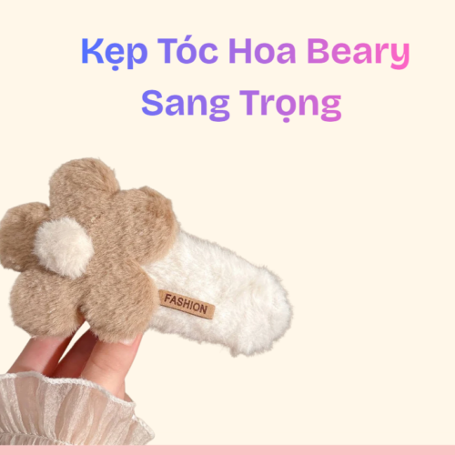 kẹp tóc hoa