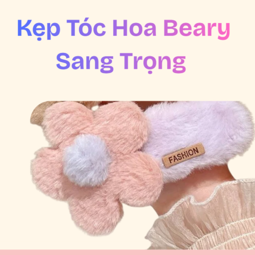 kẹp tóc hoa
