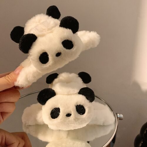kẹp tóc gấu trúc