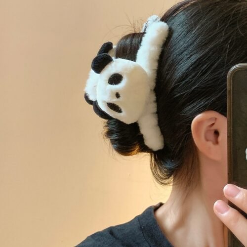 kẹp tóc gấu trúc